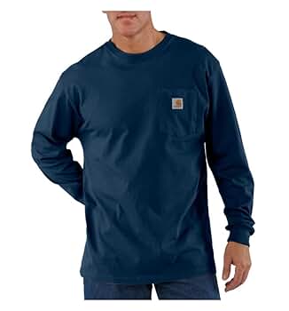 Tシャツ・カットソー US CARHARTT LOOSE FIT HEAVYWEIGHT POKET LONG SLEEVE T-SHIRT Loose Fit Heavyweight Long-Sleeve Pocket T-Shirt | Sale